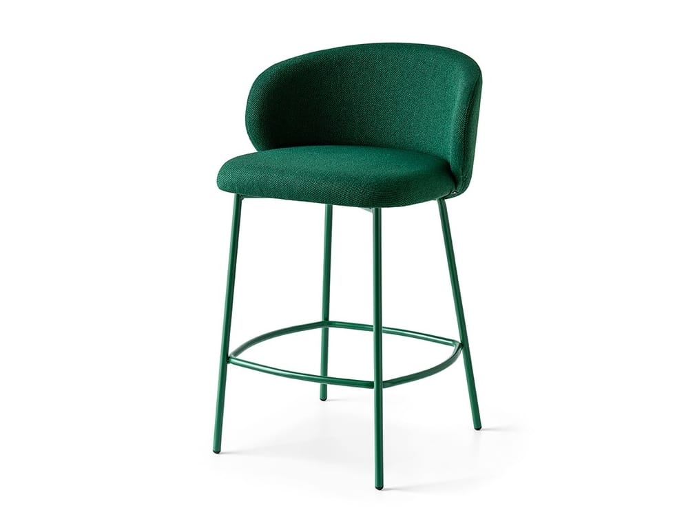 Высокий тканевый стул с подставкой для ног Connubia Тука ARCH-00065702