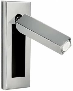 NEXO LUCE Регулируемая встраиваемая светодиодная лампа для чтения из нержавеющей стали Inlux recessed 5371