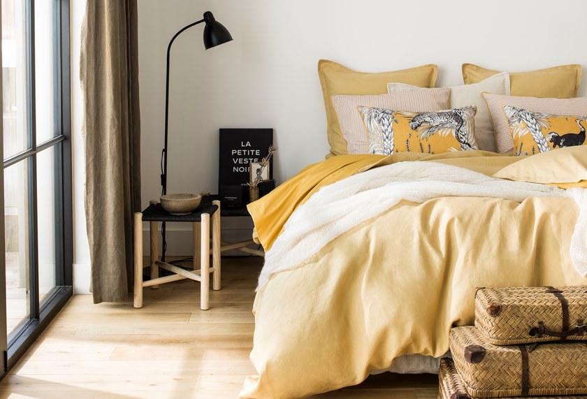 Alexandre Turpault Наволочка из однотонного хлопка Rive droite rive gauche sun-id-1404323 - Вид №2