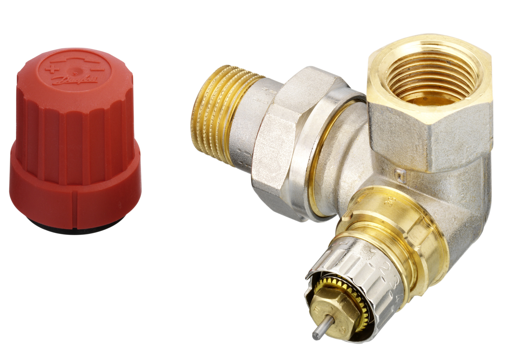 Danfoss Клапан RTR-N/RA-N для двухтрубной системы отопления RTR-N Клапан терморег. 15 Угловой 013G7013  - Вид №10