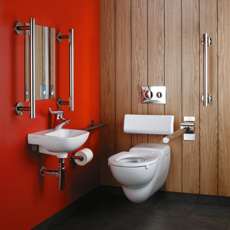 S6362AA Складной поручень 80 см Ideal Standard CONTOUR - Вид №2