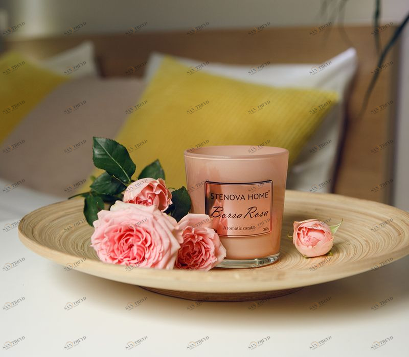 Victoria Stenova 811052 Ароматическая свеча Borsa Rosa 