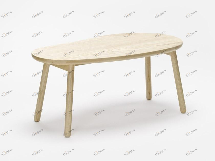 Zilio A&C Журнальный столик из ясеня для гостиной Pebble sun-id-1350045