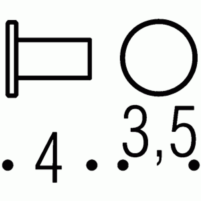 B2717 Крючок малый COLOMBO Basic Colombo Design - Вид №3