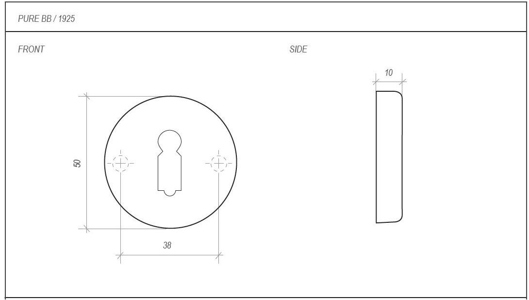 Dauby Круглая насадка Pure® 14825 - Вид №2
