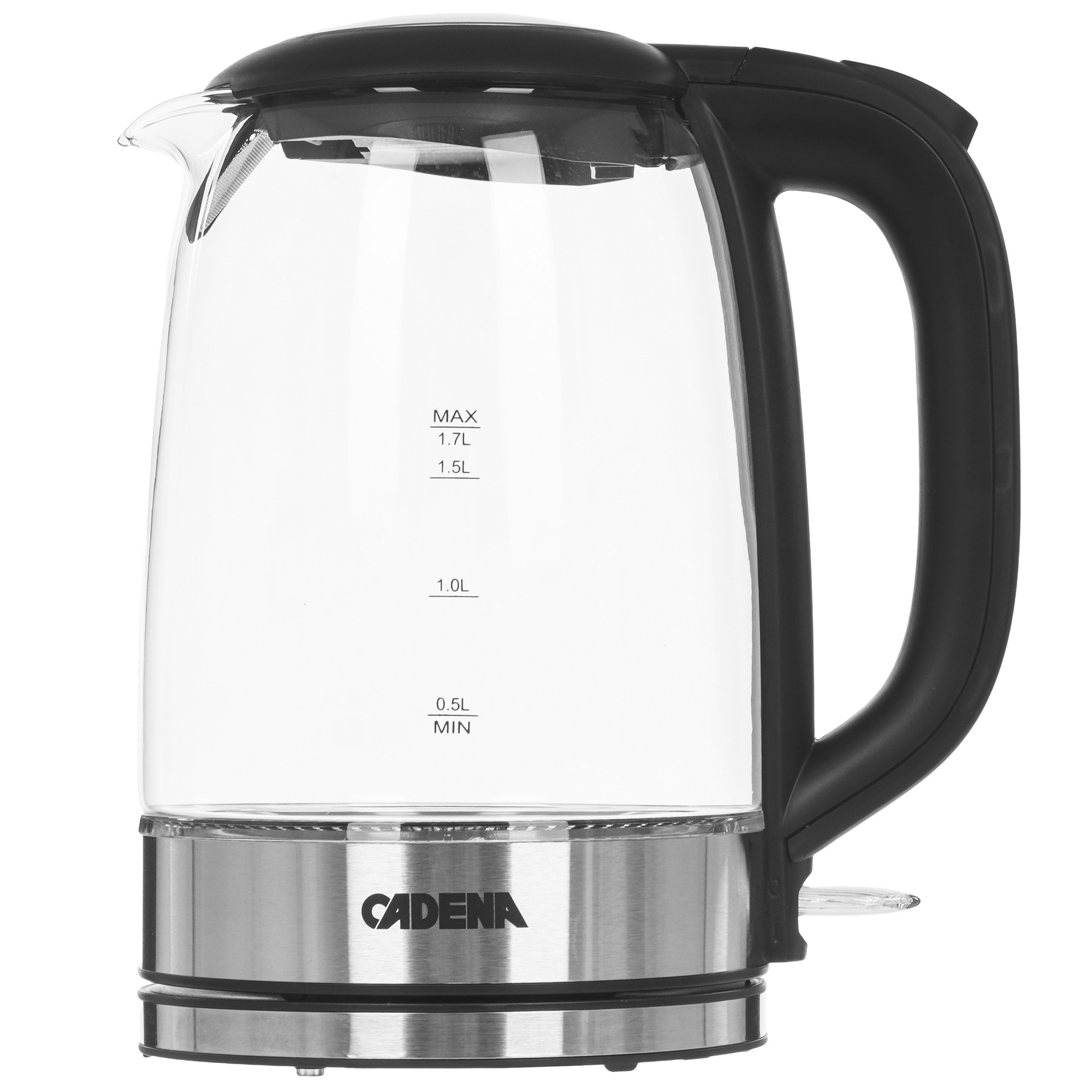 9227006 Электрочайник CADENA KC500G черный STDN-0111179