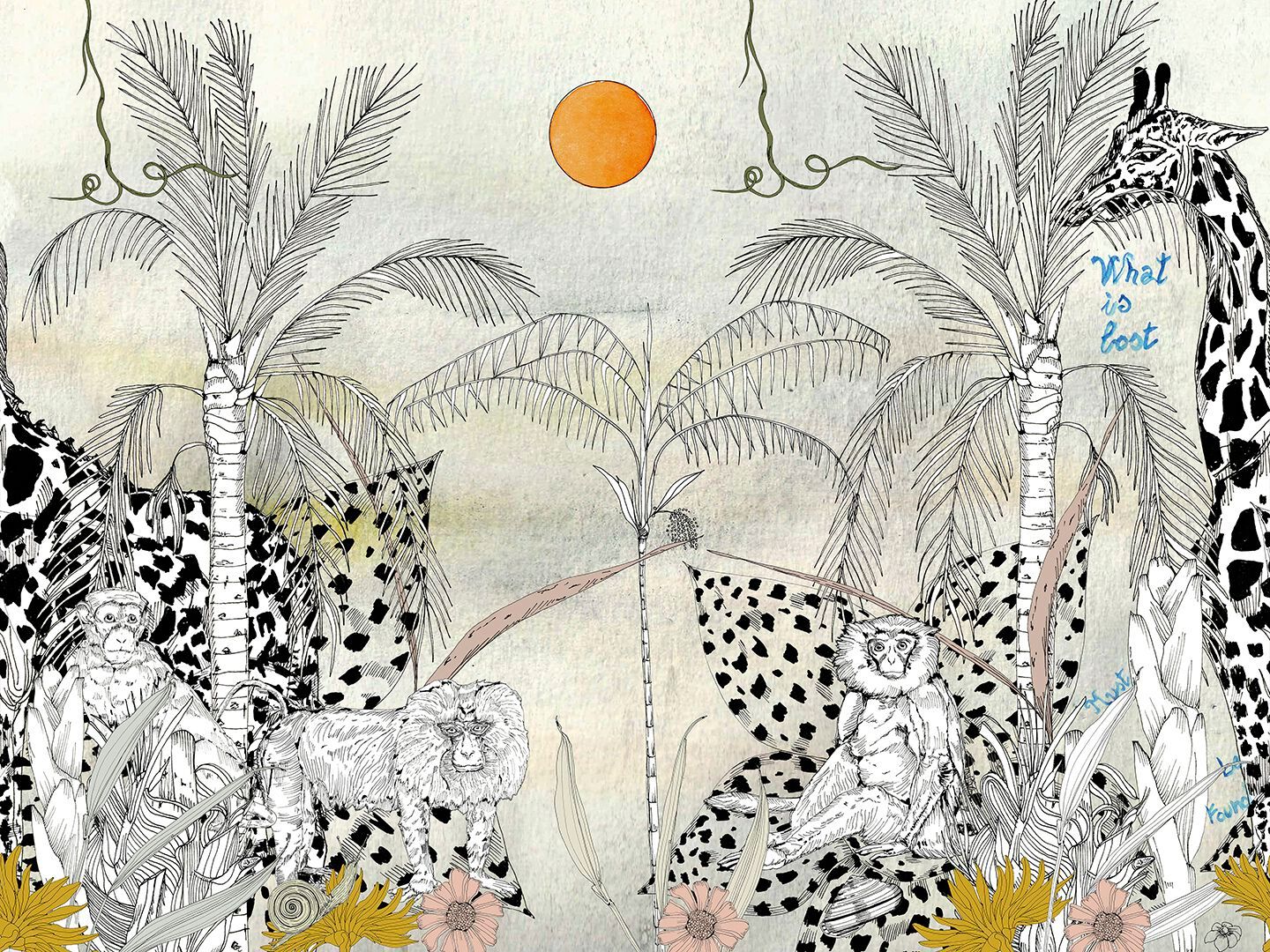 Обои с поддержкой d. ecodura™ Wall&decò Современные обои 2024 ARCH-00027358 - Вид №1