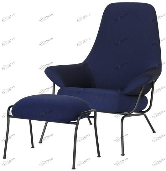 Hem Кресло из ткани с подставкой для ног sun-id-1350479