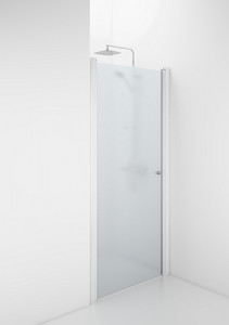 59780182 Решение IFO Space для ниши SPVF, белые лакированные профили, матовое стекло с ручкой, ниша SPVF 1200