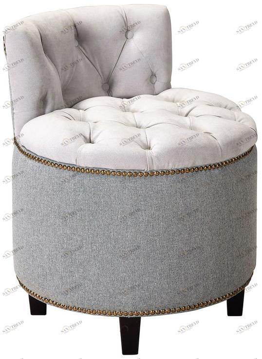 30437 Пуф Мулен Руж Сильвер R-HOME 400084_Сильвер