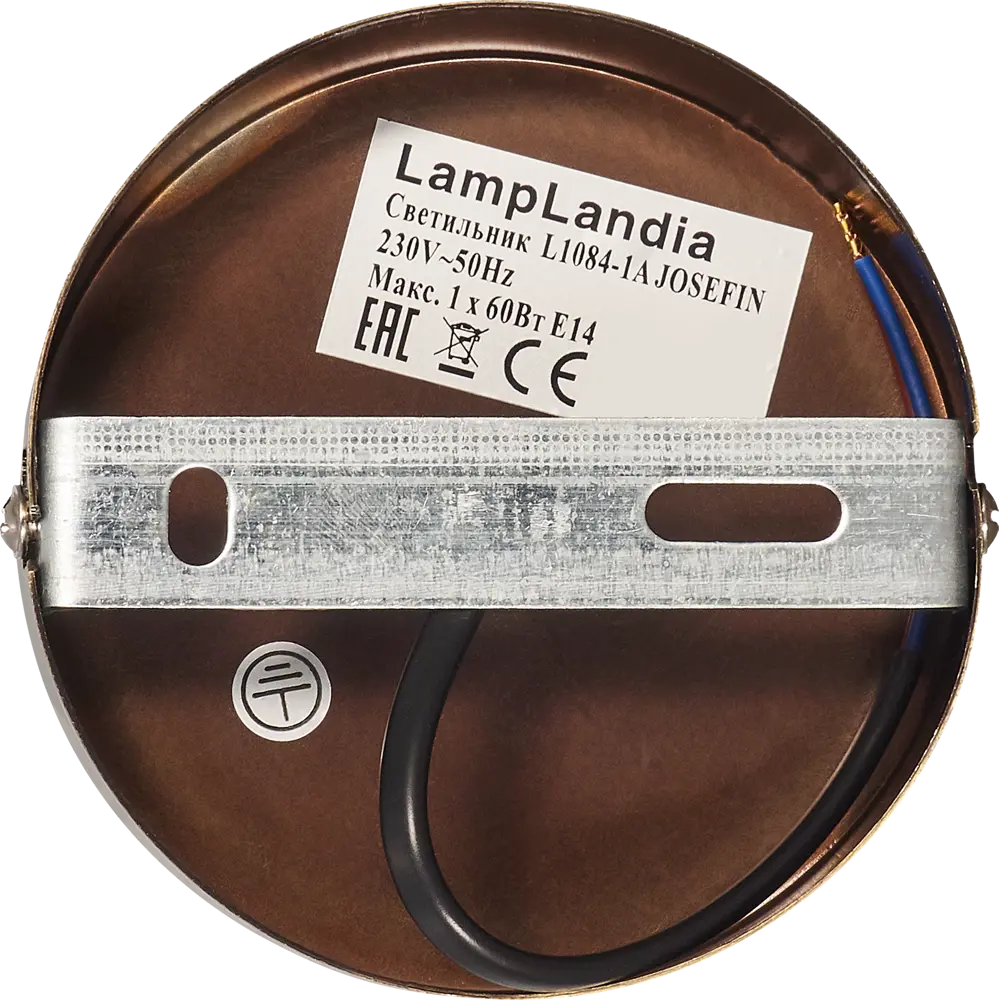 Бра Josefin L1084-1A 1xЕ14x60 Вт, железо LAMPLANDIA STLM-2191828 - Вид №4