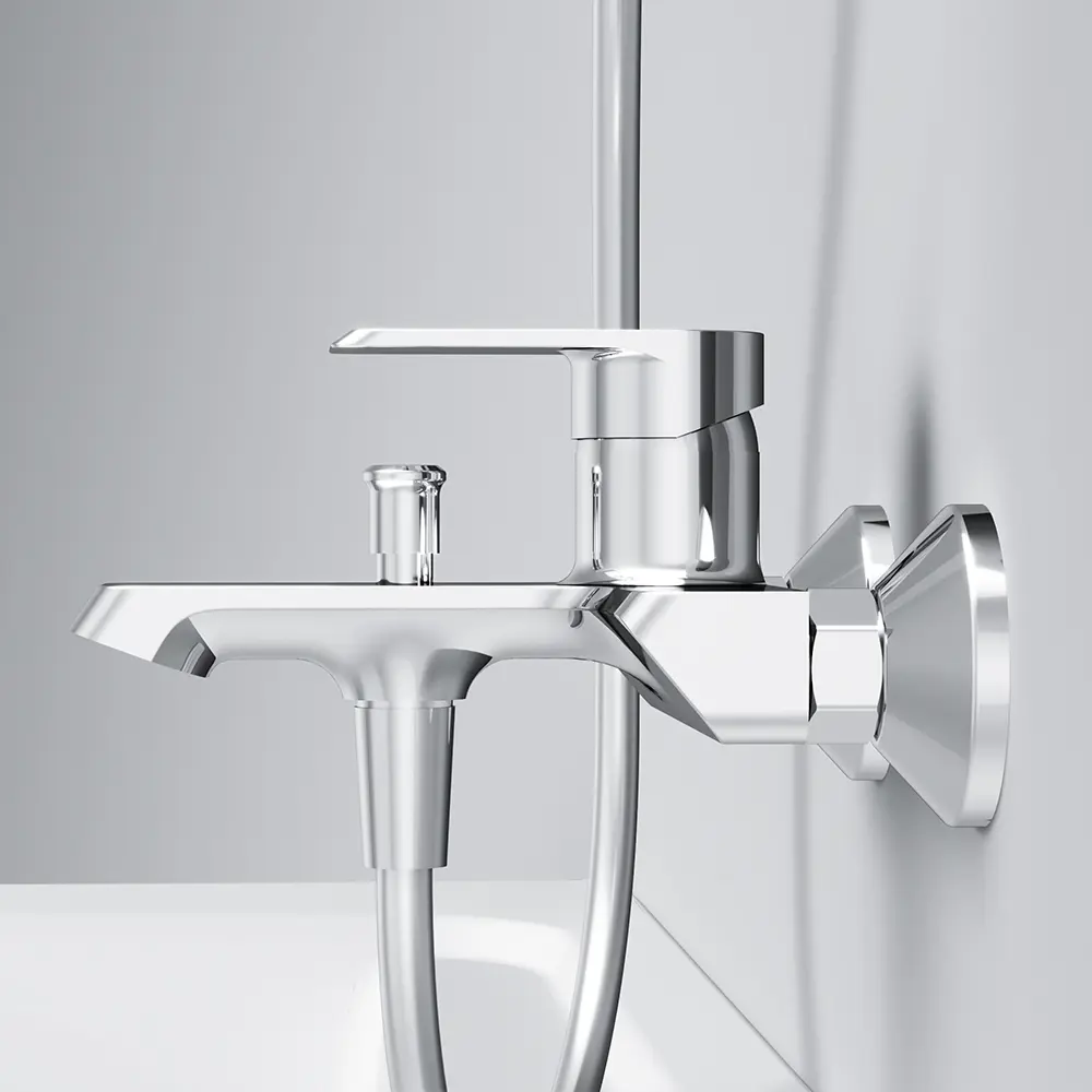 Смеситель AM.PM Flash для ванной с хромированным покрытием 86406012 STLM-0068682 - Вид №10
