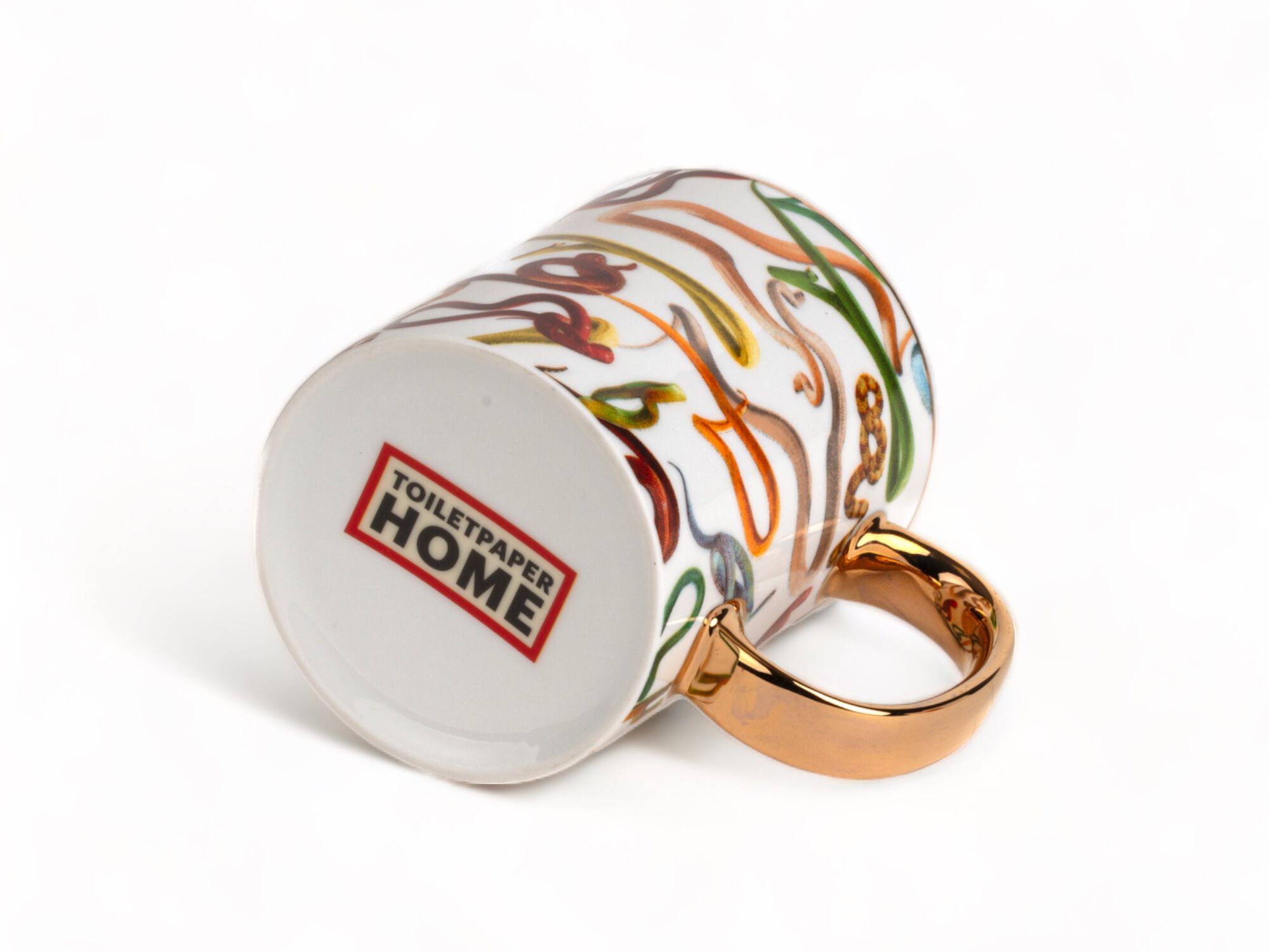 Фарфоровая кружка Seletti Seletti пользуется туалетной бумагой ARCH-00010616 - Вид №3