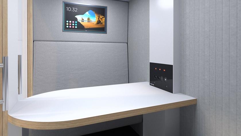 SBS Silence Business Solutions Акустическая будка с мультимедийным подключением на 4 человека Procyon sun-id-1514364 - Вид №2