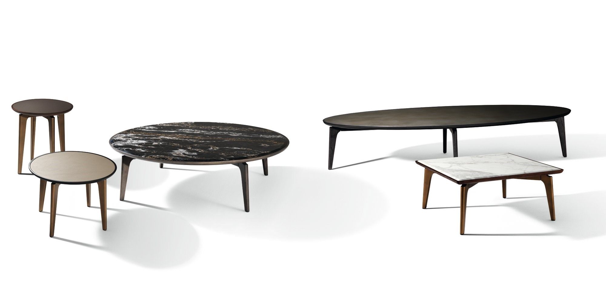 Квадратный мраморный журнальный столик Giorgetti BLEND ARCH-00078561 - Вид №1