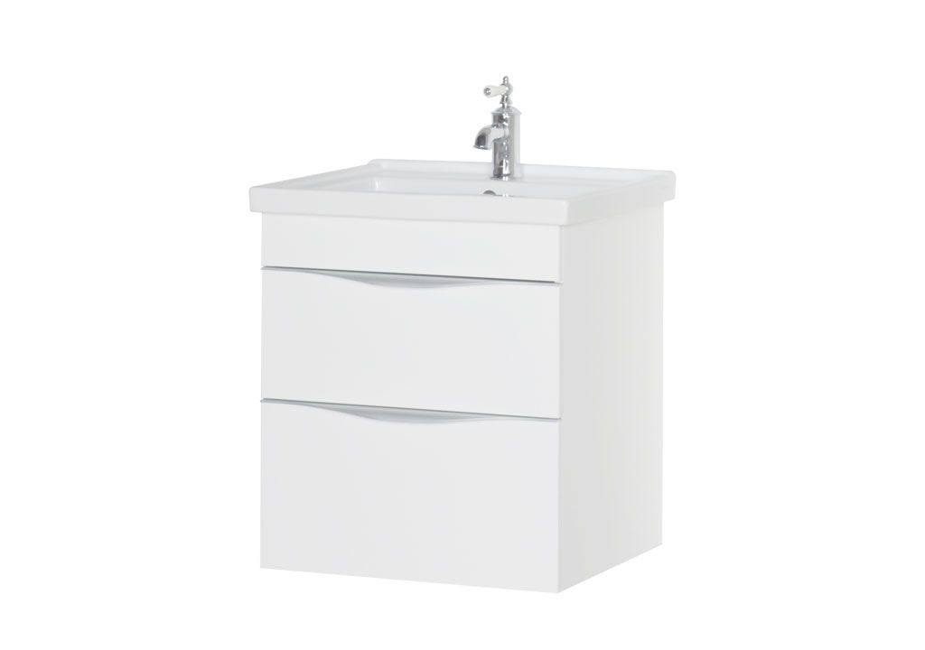 Тумба с раковиной Aquanet Эвора 60 белый 0018430600182322 - Вид №4