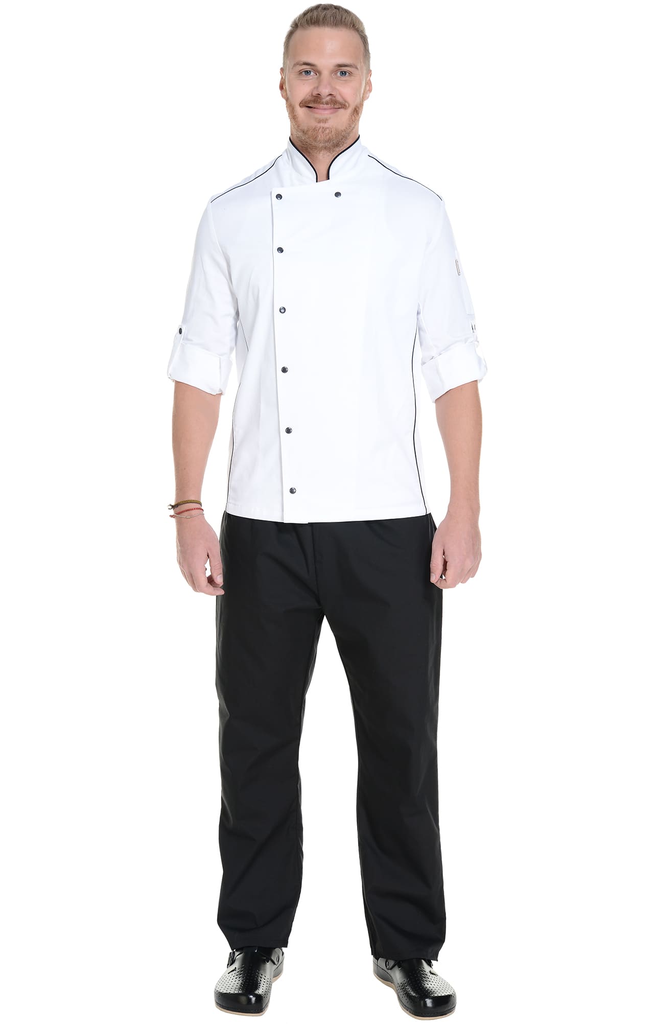 62615 Китель поварской white RICON  Одежда для поваров  размер 50 (L)  - Вид №12