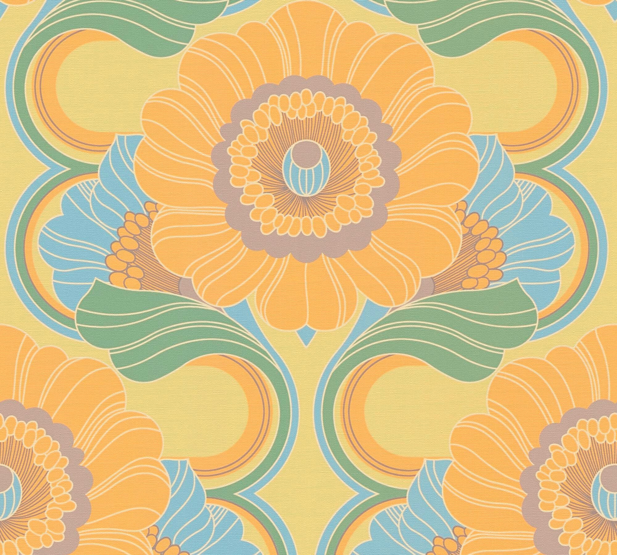 Обои с цветочными мотивами Architects Paper ретро шик ARCH-00152871 - Вид №1