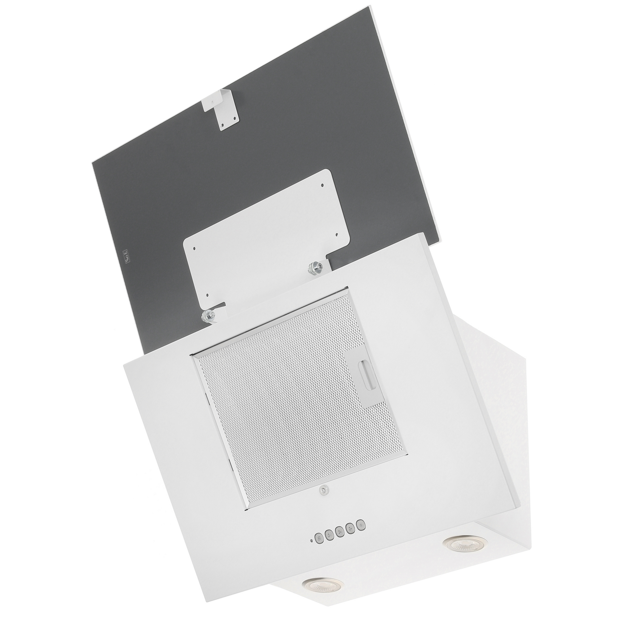 9978238 Вытяжка наклонная ELIKOR Рубин 60П-1000-Е4Д белый/белый STDN-0026796 - Вид №2