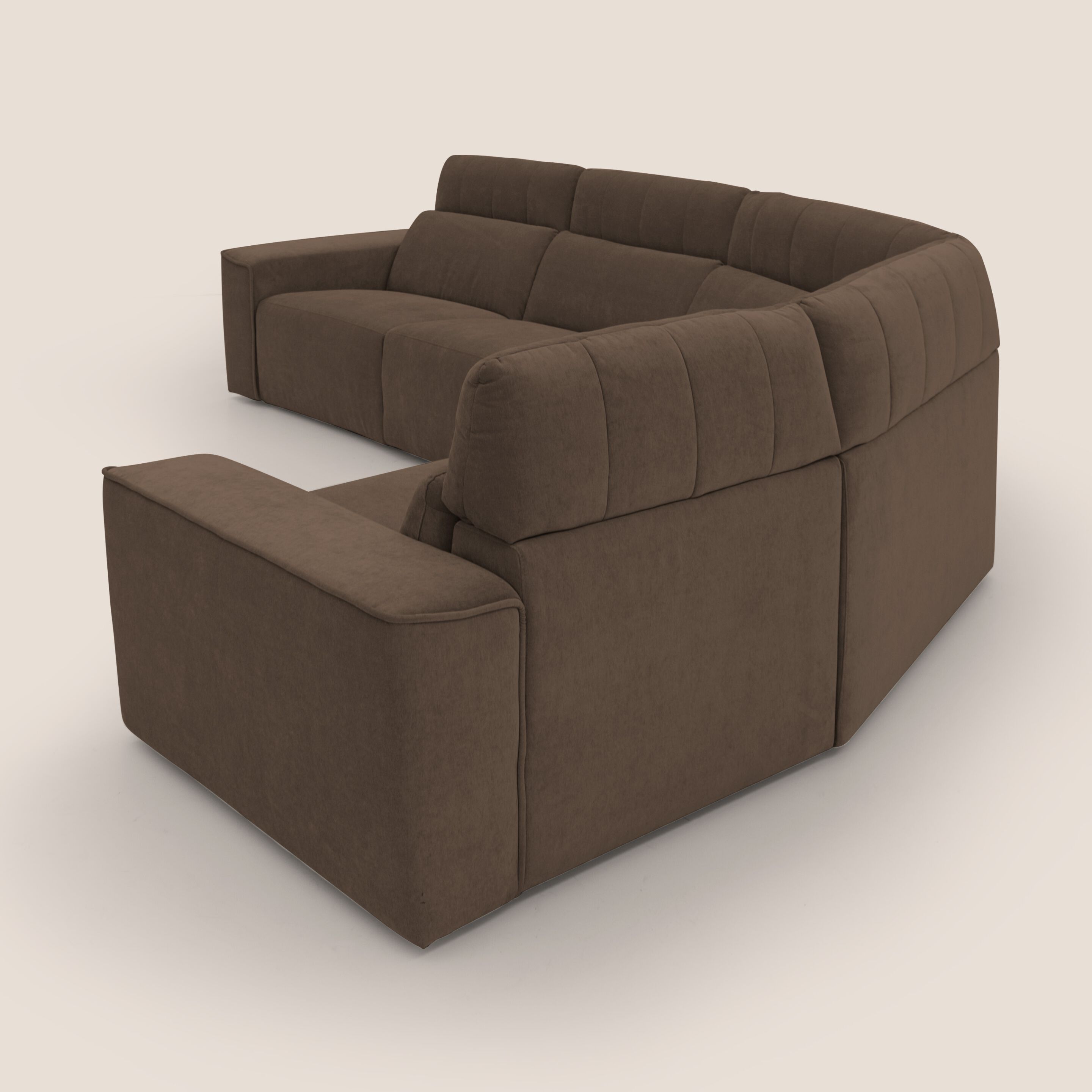 Угловой диван с откидной спинкой из ткани Divani.Store Clark ARCH-00090714 - Вид №203