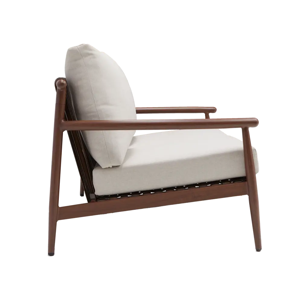 NATERIAL RETRO Садовый диван двухместный с подушками, алюминиевый каркас 87898645 STLM-0955498 - Вид №2