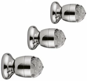 Rubinetteria Giulini Смеситель для душа на 3 отверстия с переключателем Persia crystal - persia F3815w3/s