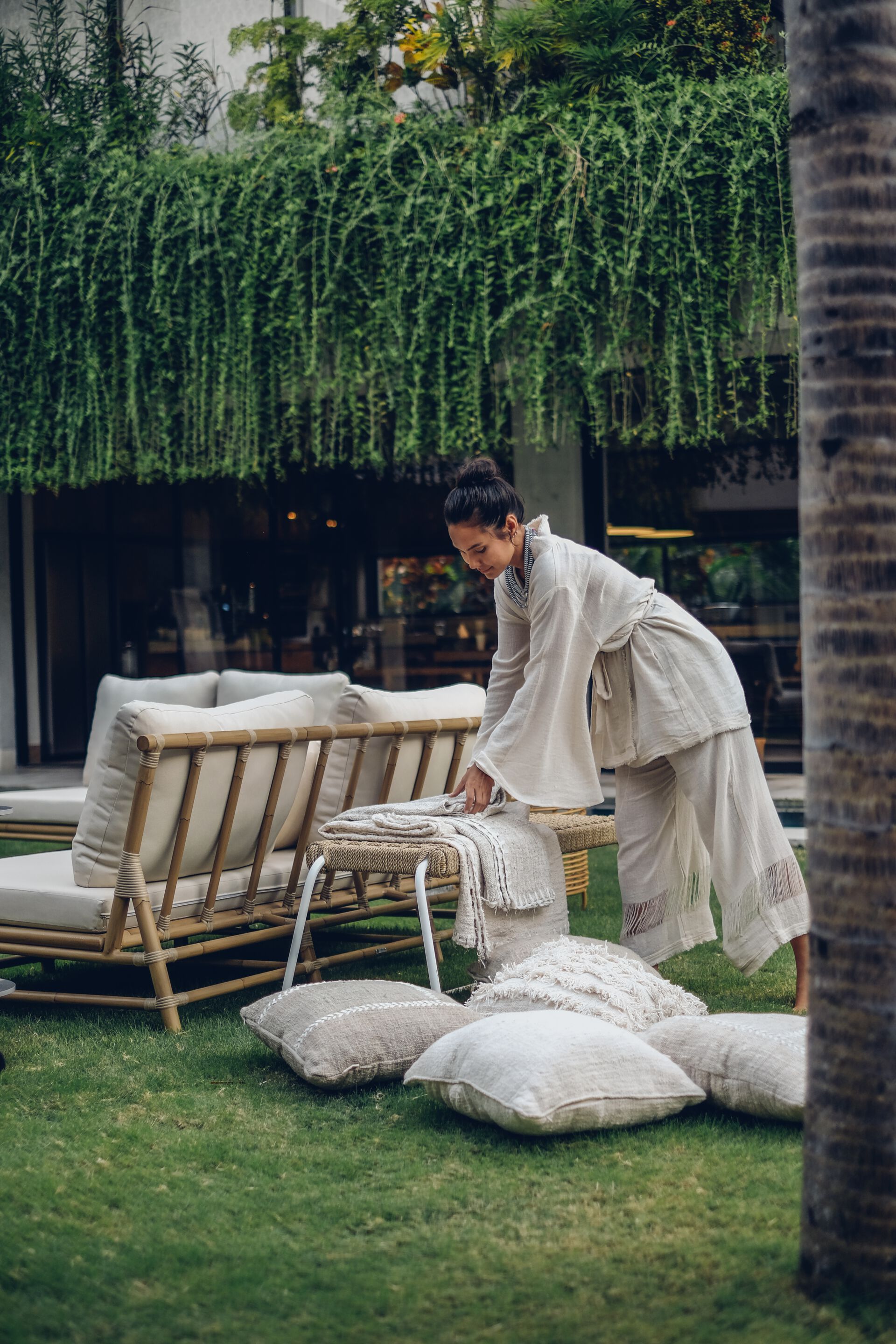 Садовая скамейка из синтетического волокна cbdesign Ренато ARCH-00120170 - Вид №4