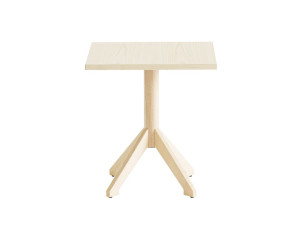 Квадратный журнальный столик из дерева