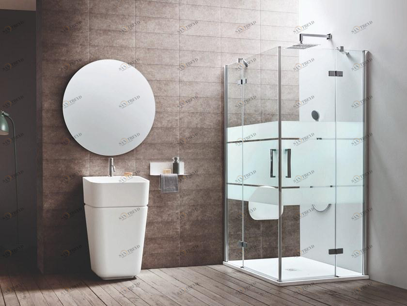 ARBLU Душевая кабина ниша с распашной дверцей Sei sun-id-1387859