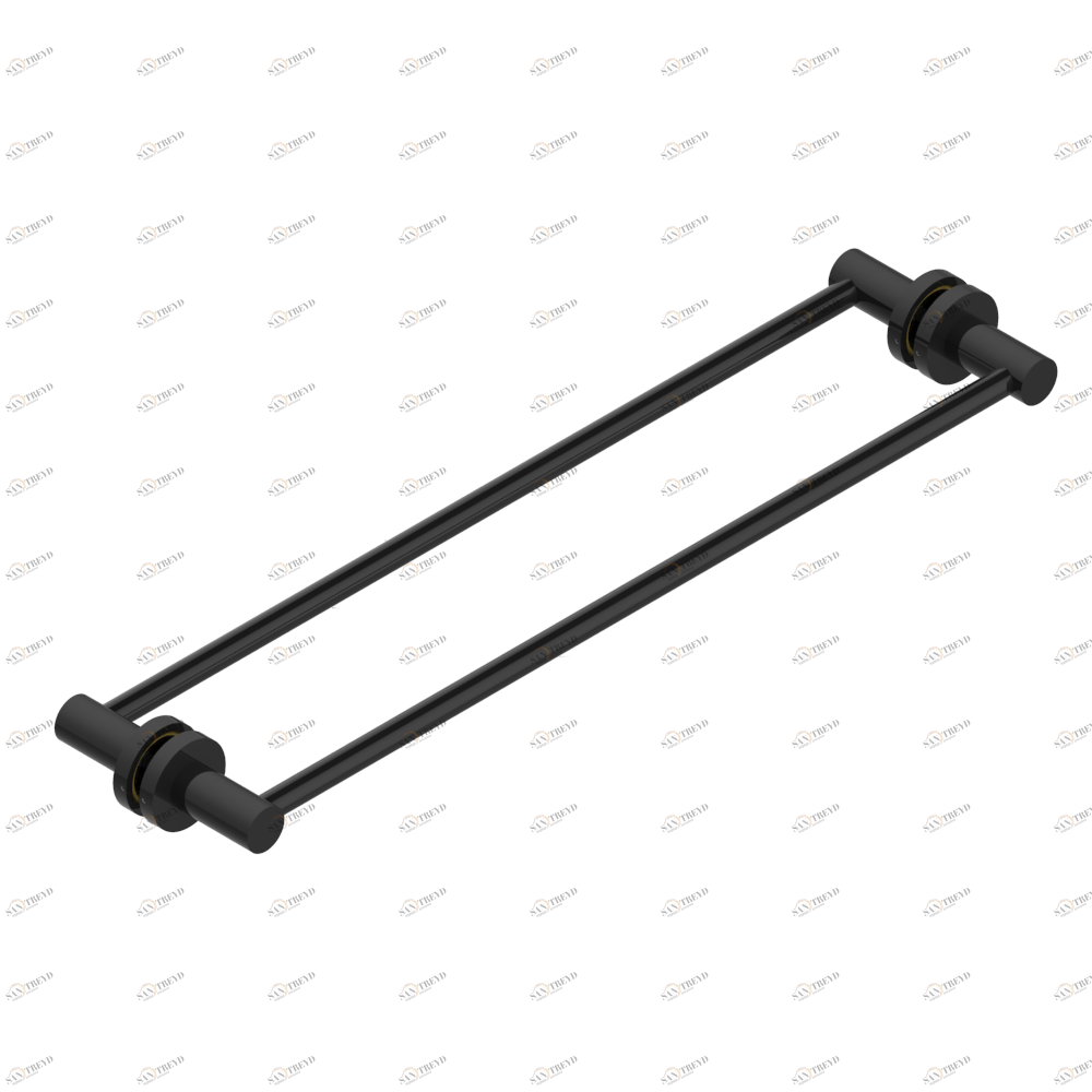 G7G-514VD Double towel rail, to be installed in a glass door back to back Thg-paris Bondi à manettes Покрытие PVD бронза G7G-514VD CAT.F