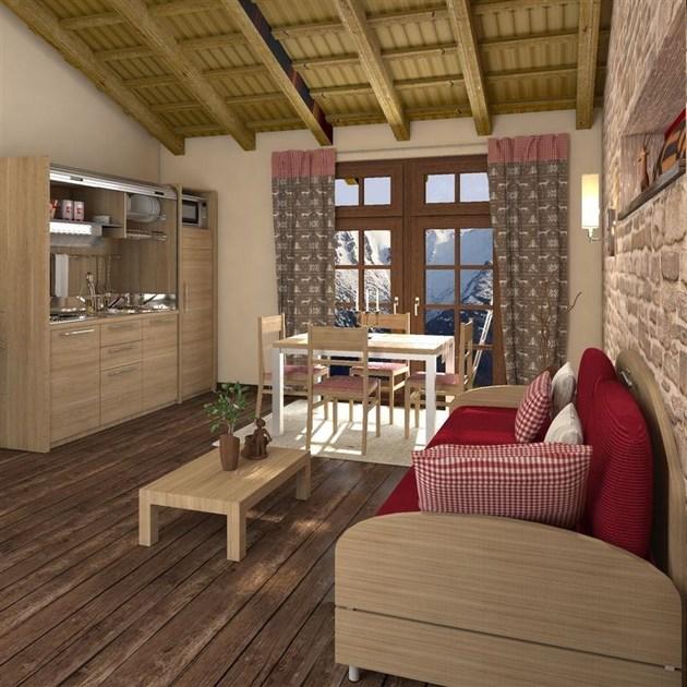 Mobilspazio Меблировка для проживания в современном стиле Fashion sun-id-1470270 - Вид №6