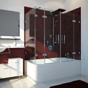 Шторка на ванну 70-80x120-130 GV-005 GUTEWETTER LUX PART