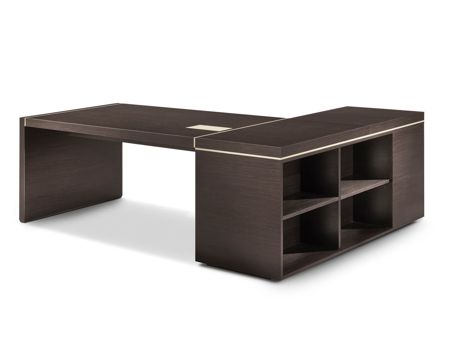 Деревянный угловой рабочий стол с ящиками i 4 Mariani ARCH-00129879