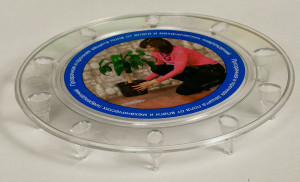 604 Подставка под горшок кругл. 18 cm (защита для пола) Цветочная коллекция