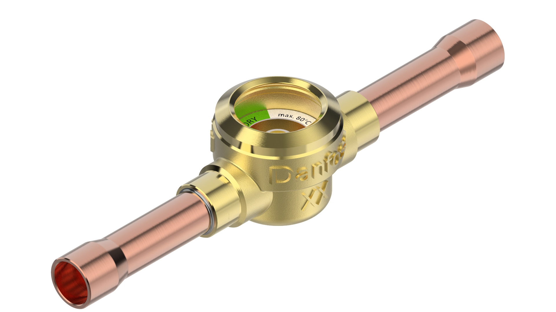 Danfoss SGP N — Смотровые стекла с индикатором влажности SGP 10s N Cтекло cмотровое 014L0192  - Вид №6