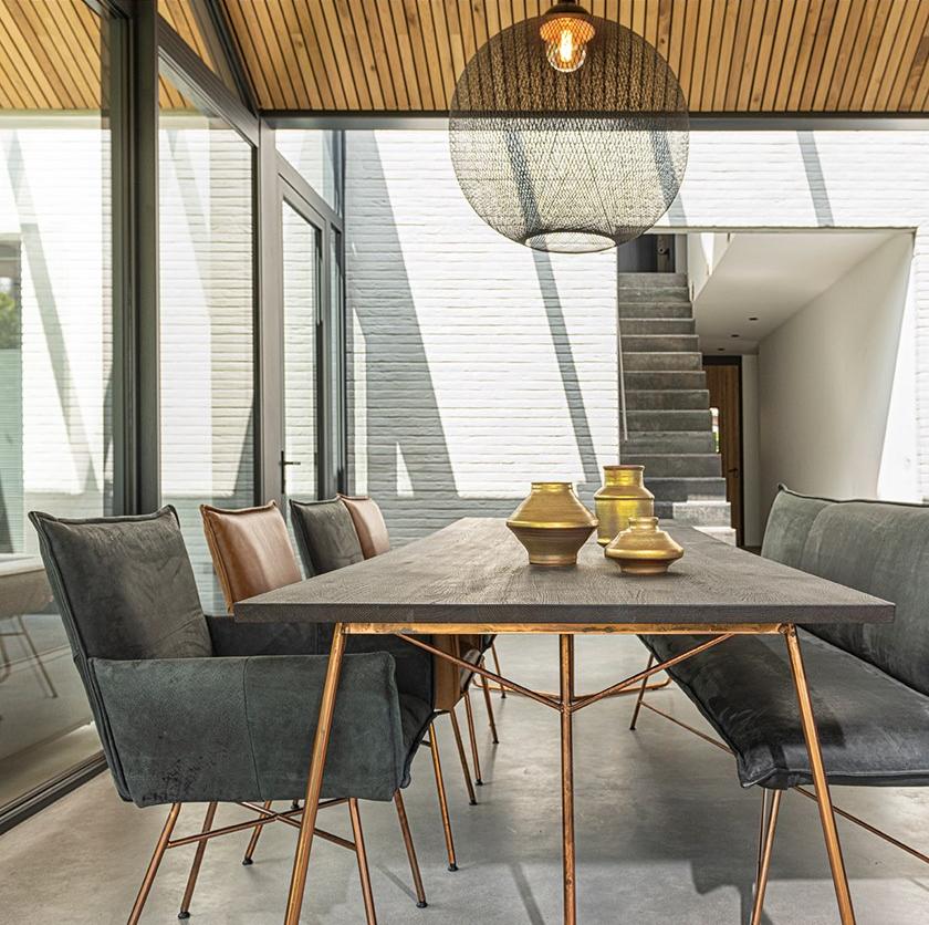 Jess Прямоугольный деревянный обеденный стол Charles sun-id-1392684 - Вид №6