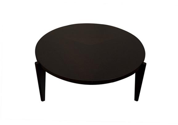 Hamilton Conte Paris Круглый деревянный журнальный столик Arhus sun-id-1486948 - Вид №3