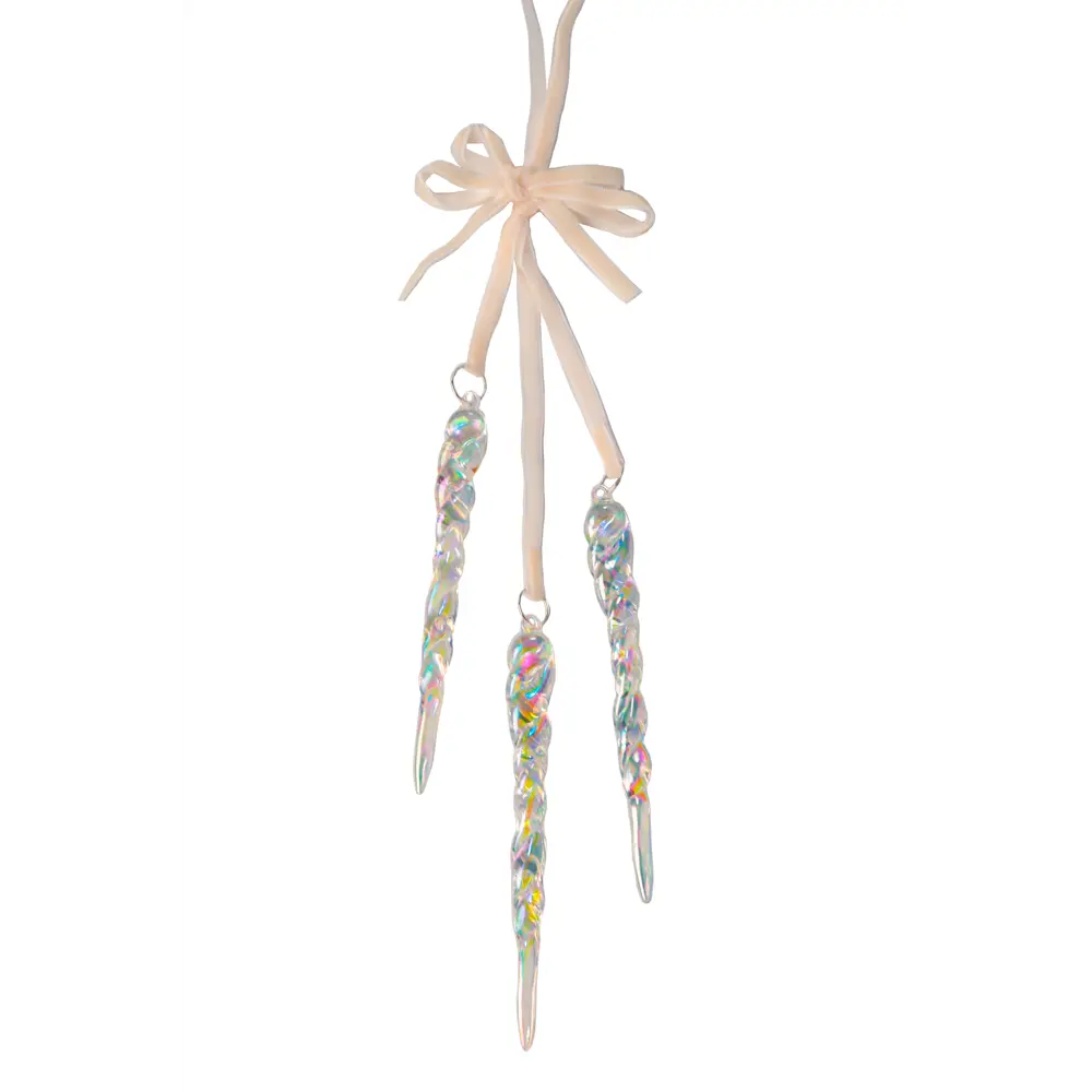 89381697 Украшение елочное «Сосульки», 37x7 см, цвет разноцветный STLM-1368672 Santreyd  - Вид №1