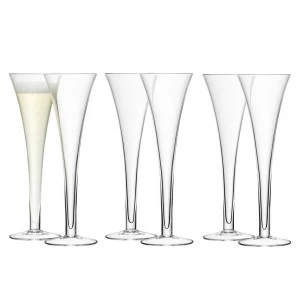 Набор из 6 бокалов-флейт 200 мл Bar LSA INTERNATIONAL BAR 00-3863324 Прозрачный