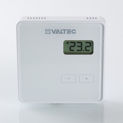 VT.R8.B.0 Терморегулятор комнатный беспроводной Valtec 80 х 80 х 16 мм  - Вид №2