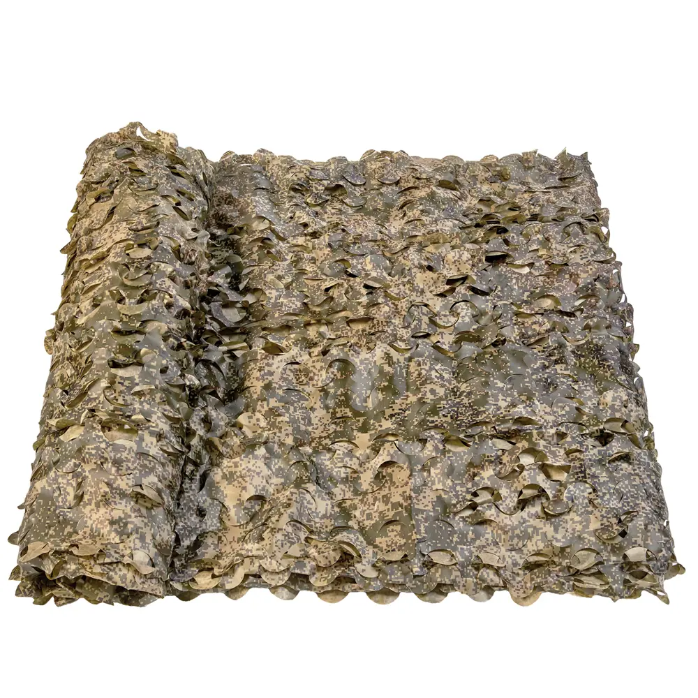 Сетка маскировочная Камуфляж цифра 2x6 м зеленый НИТЕКС STLM-2095621