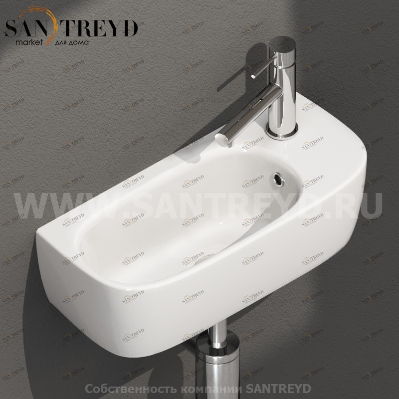 GE046BI Подвесная раковина настенная овальная Ceramica Globo GENESIS белая