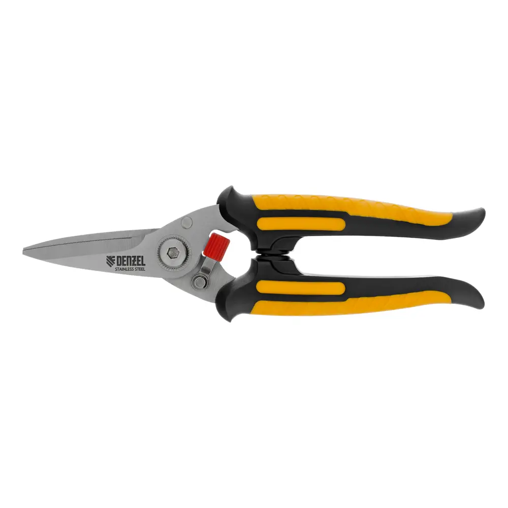 Ножницы по металлу прямой рез Denzel 78318 до 1 мм 185 мм STLM-2040847 - Вид №2
