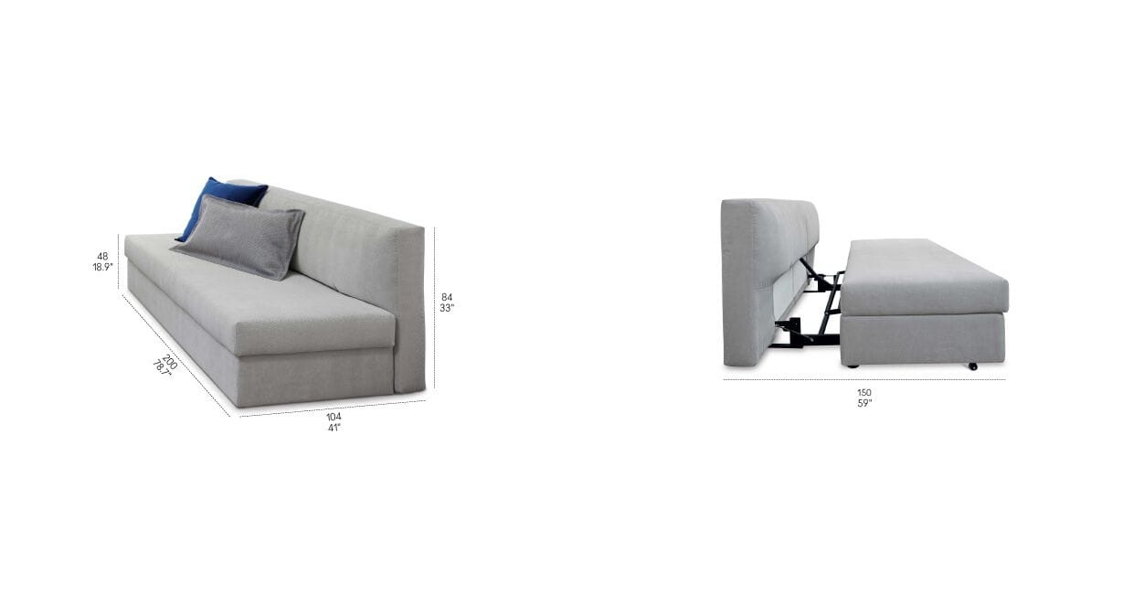 Диван-кровать из ткани Casamania & Horm ARCH-00132772 - Вид №9