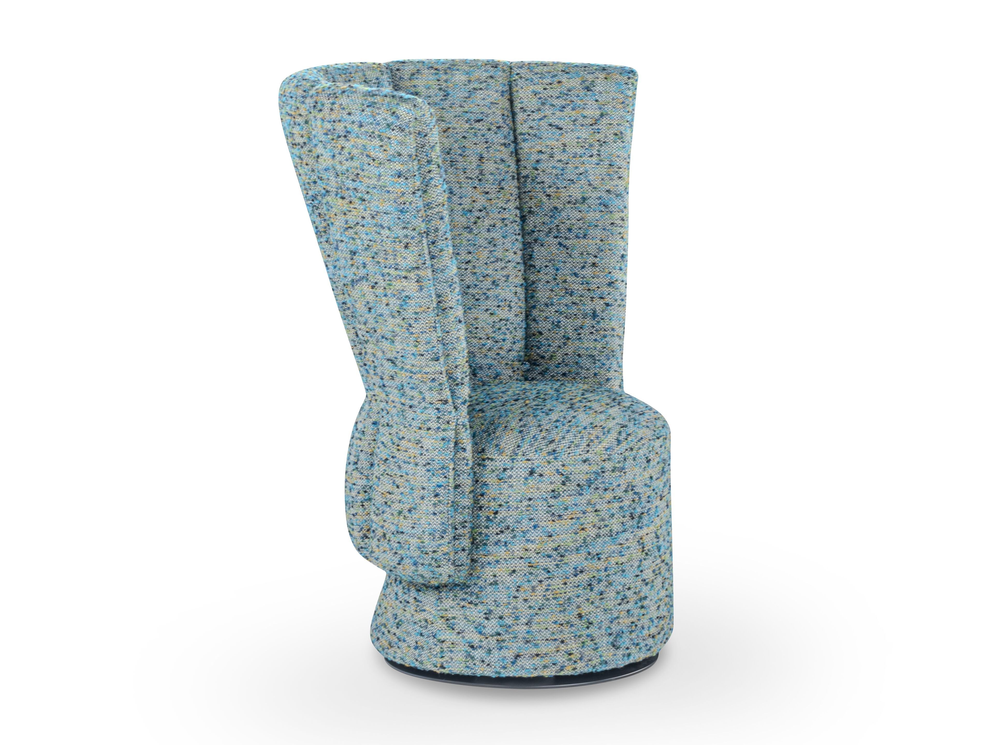 Поворотный стул из ткани с высокой спинкой Calia Italia Superior ARCH-00039421 - Вид №1