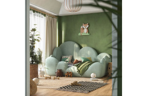 CIST207 Детская односпальная кровать Дино