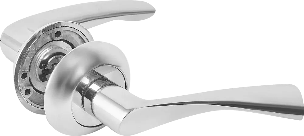 Дверные ручки PUNTO Crona для межкомнатных дверей в стиле хром 85203179