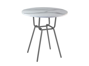 Круглый ламинированный стол