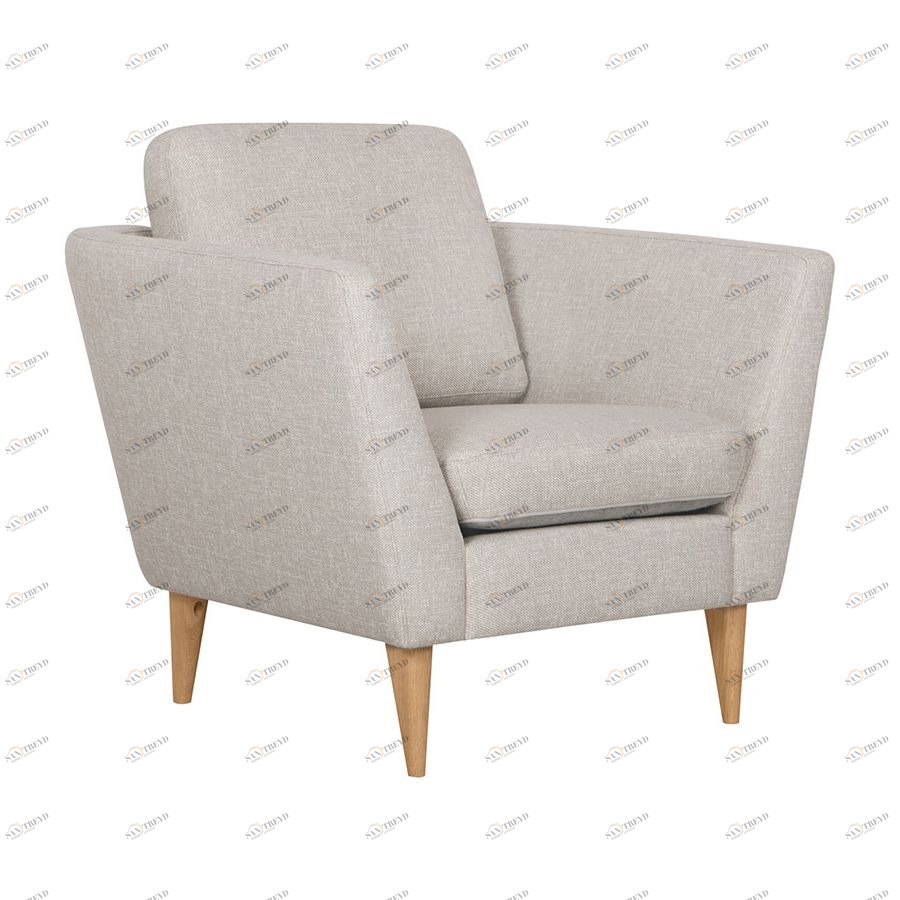 Кресло Mynta, светло-серое Sits S1466