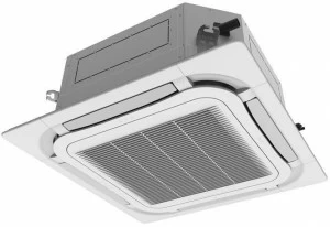 Gree Коммерческий потолочный кассетный одноканальный кондиционер Package